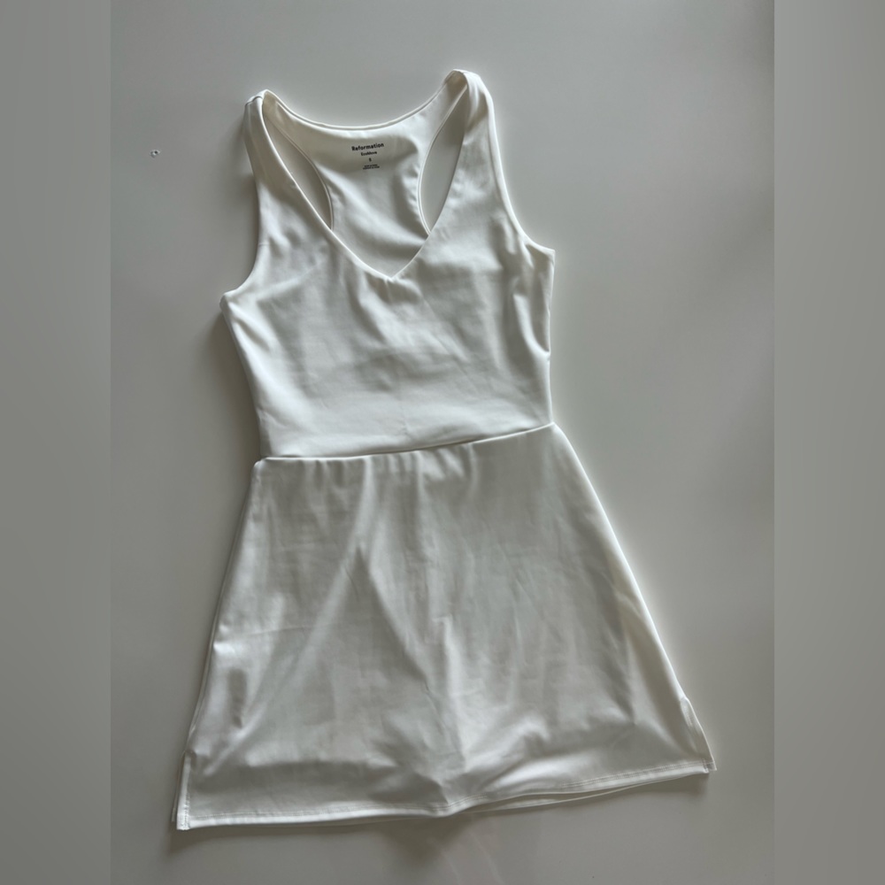 Reformation off white tennis dress